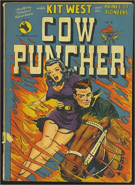 Cow Puncher Comics Number 5 Western Comic Book