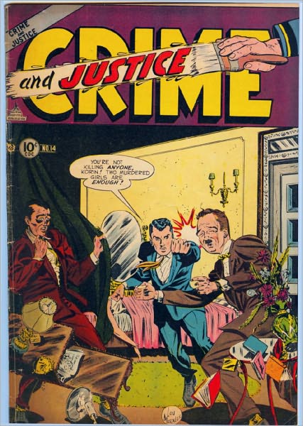 Crime and Justice Number 14 Crime Comic Book