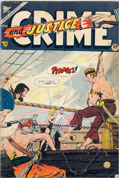 Crime and Justice Number 16 Crime Comic Book