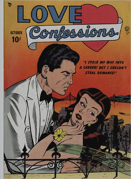 Love Confessions Number 1 Love Comic Book
