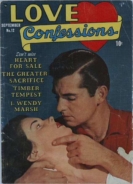 Love Confessions Number 12 Love Comic Book