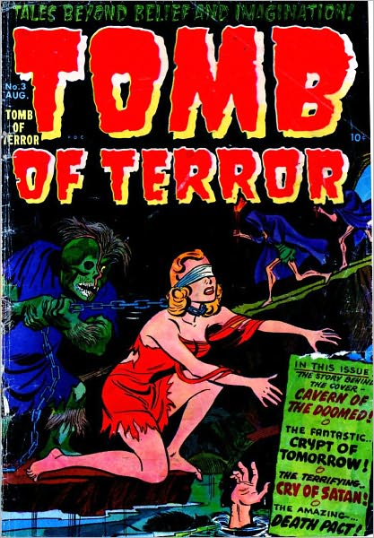 Tomb of Terror Number 3 Horror Comic Book