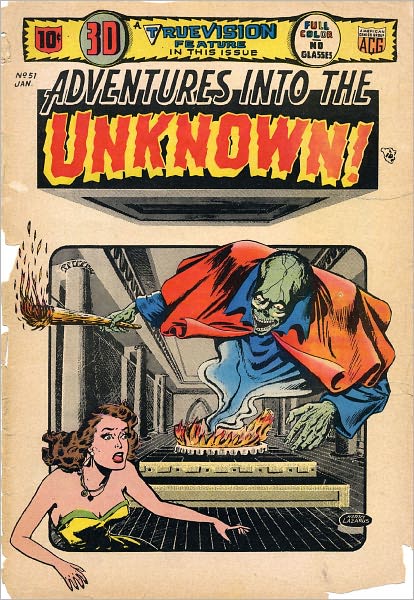 Adventures into the Unknown Number 51 Horror Comic Book