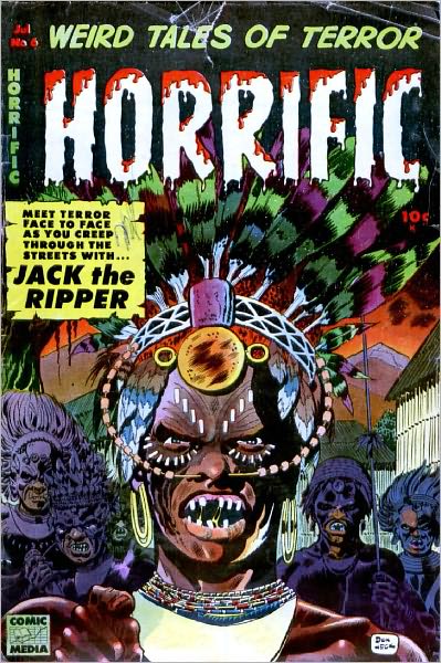 Horrific Number 6 Horror Comic Book