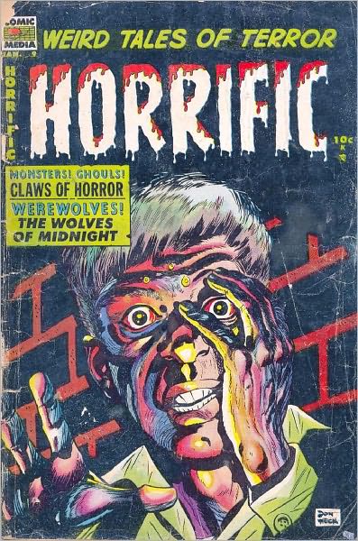 Horrific Number 9 Horror Comic Book