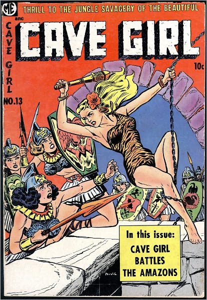 Cave Girl Number 13 Action Comic Book