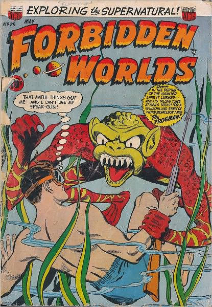 Forbidden Worlds Number 29 Horror Comic Book