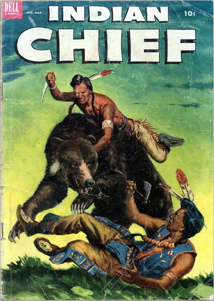 Indian Chief Number 9 Western Comic Book
