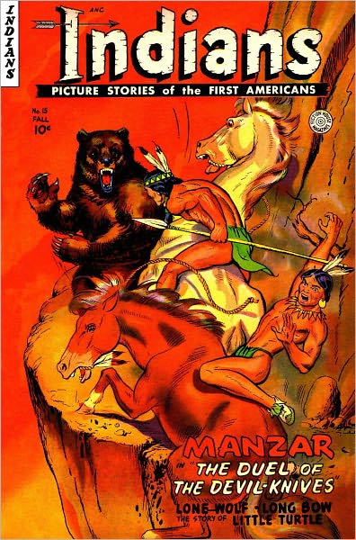 Indians Number 15 Western Comic Book