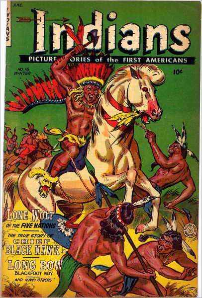 Indians Number 16 Western Comic Book