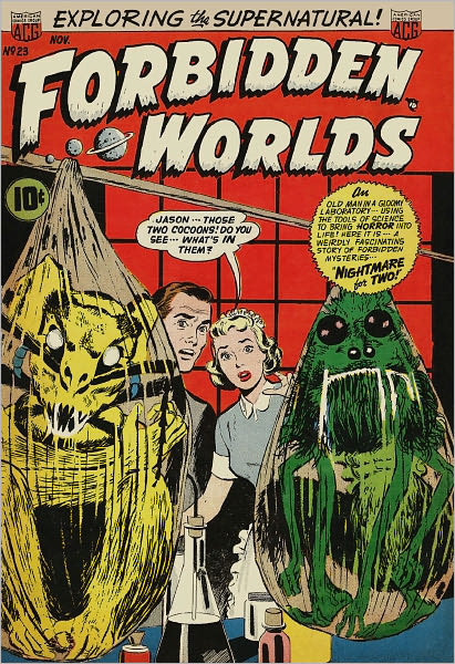 Forbidden Worlds Number 23 Horror Comic Book