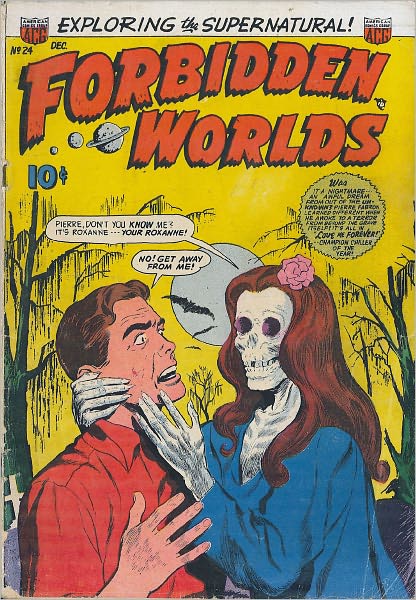 Forbidden Worlds Number 24 Horror Comic Book