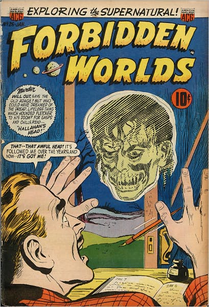 Forbidden Worlds Number 25 Horror Comic Book