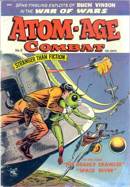 Atom Age Combat Number 5 War Comic Book