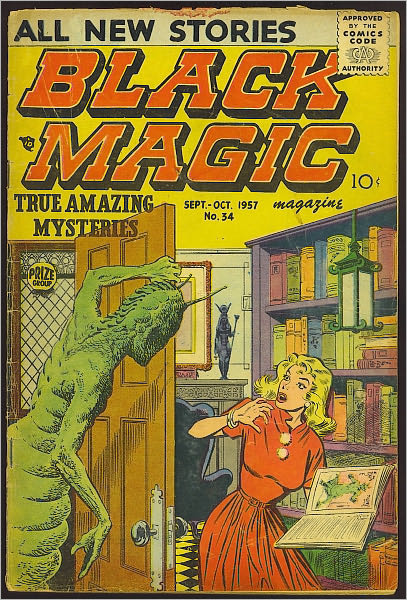 Black Magic Number 34 Horror Comic Book
