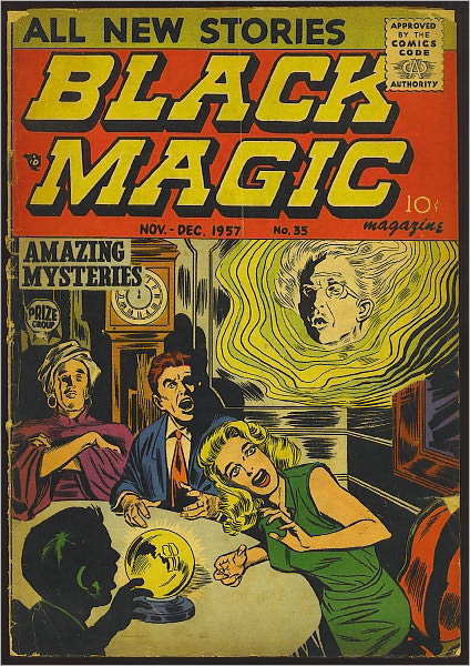 Black Magic Number 35 Horror Comic Book