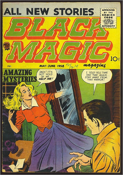 Black Magic Number 38 Horror Comic Book