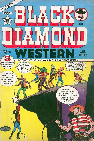 Black Diamond Western Number 42 Western Comic Book