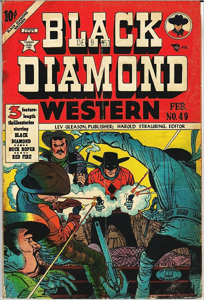 Black Diamond Western Number 49 Western Comic Book