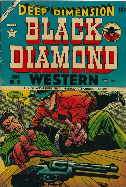 Black Diamond Western Number 51 Western Comic Book
