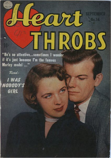 Heart Throbs Number 14 Love Comic Book