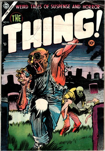 The Thing Number 16 Horror Comic Book