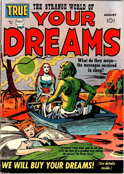 Strange World of Your Dreams Number 1 Horror Comic Book