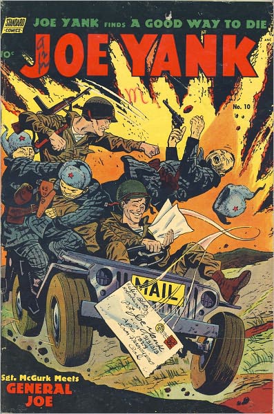 Joe Yank Number 10 War Comic Book