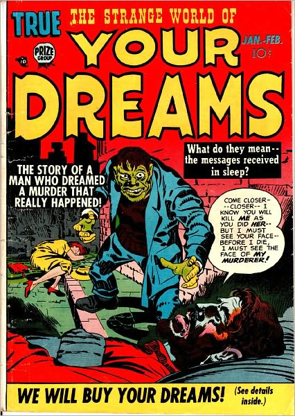 Strange World of Your Dreams Number 4 Horror Comic Book