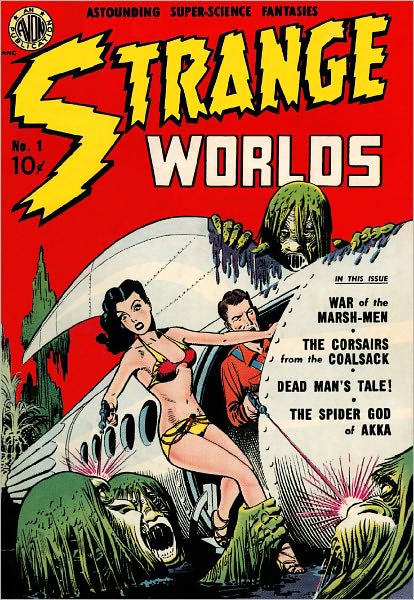 Strange Worlds Number 1 Fantasy Comic Book
