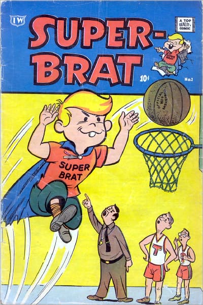 Super Brat Number 1 Funny Comic Book