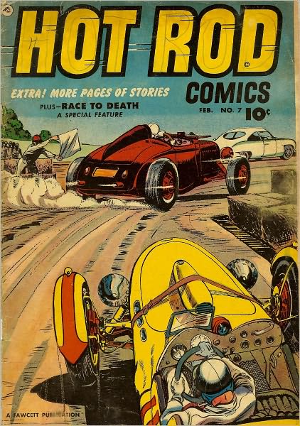 Hot Rod Comics Number 7 Car Comic Book