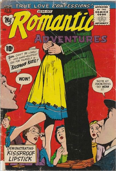 Romantic Adventures Number 94 Love Comic Book