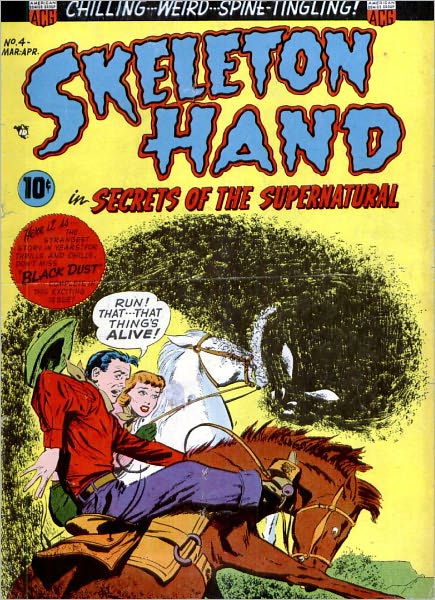Skeleton Hand Number 4 Horror Comic Book