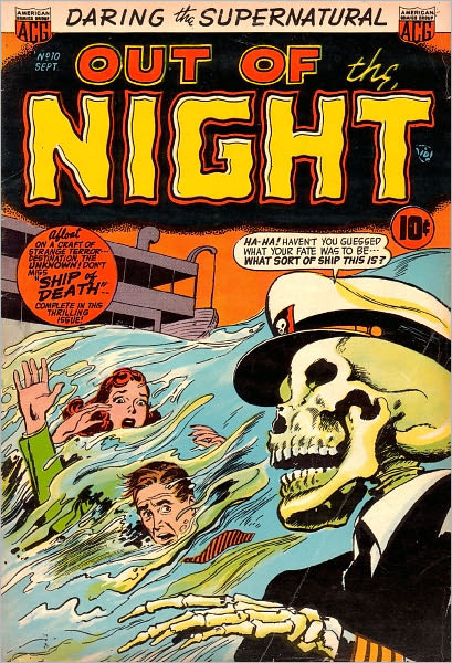 Out of the Night Number 10 Horror Comic Book
