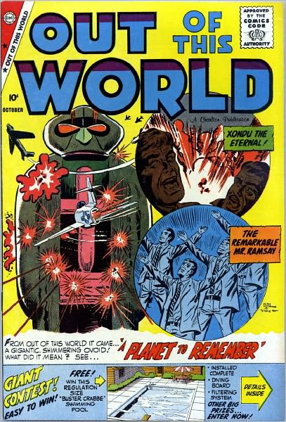 Out Of This World Number 15 Fantasy Comic Book