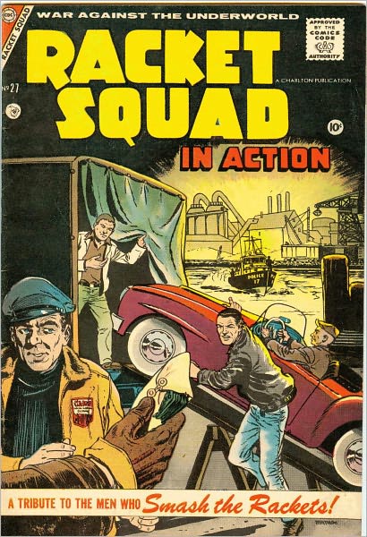 Racket Squad Number 27 Crime Comic Book