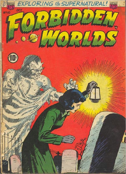 Forbidden Worlds Number 10 Horror Comic Book