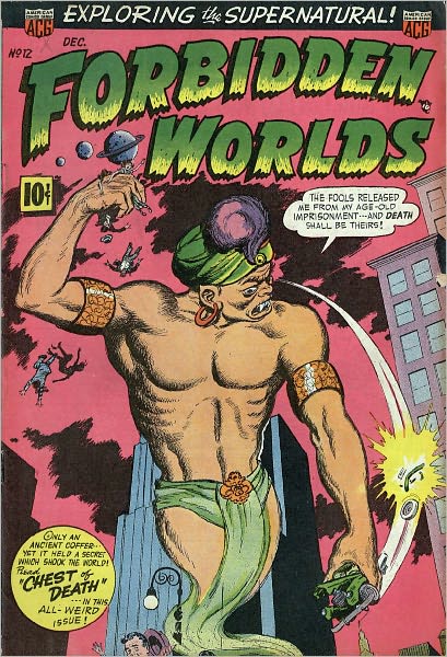 Forbidden Worlds Number 12 Horror Comic Book