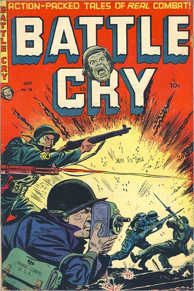 Battle Cry Number 14 War Comic Book
