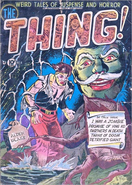 The Thing Number 4 Horror Comic Book