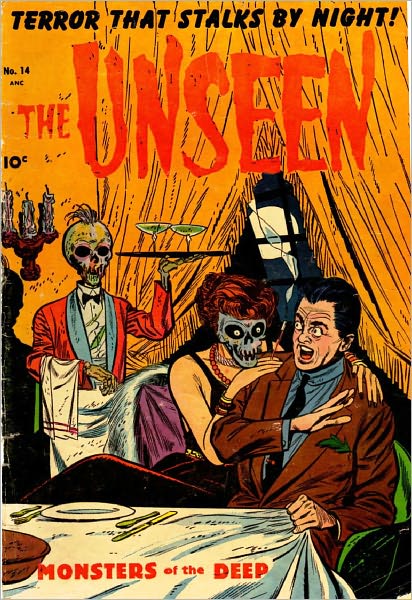 Unseen Number 14 Horror Comic Book