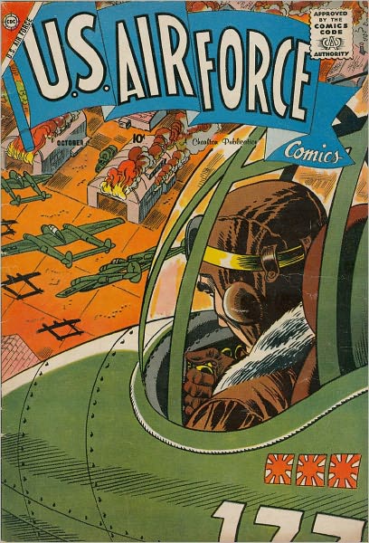 US Air Force Comics Number 1 War Comic Book