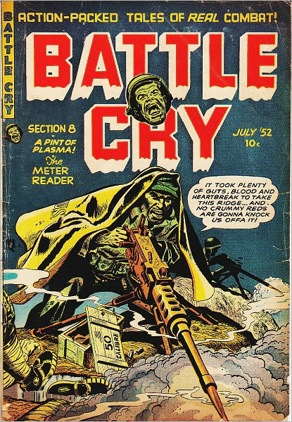 Battle Cry Number 2 War Comic Book