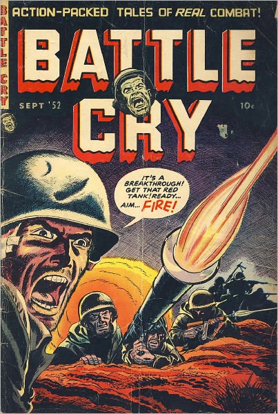 Battle Cry Number 3 War Comic Book