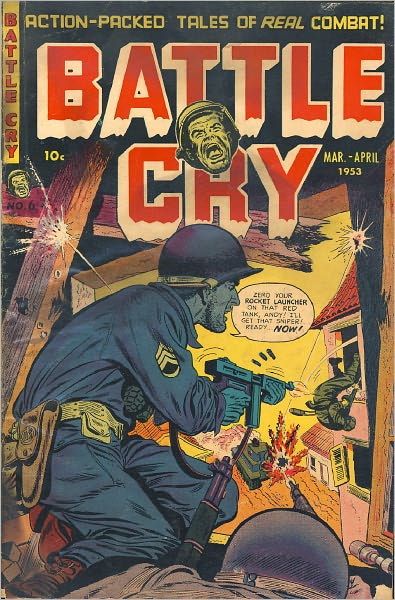 Battle Cry Number 6 War Comic Book