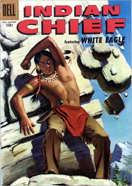 Indian Chief Number 25 Western Comic Book