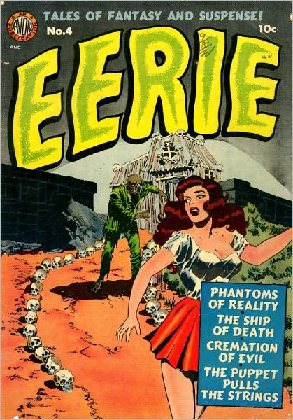 Eerie Number 4 Horror Comic Book