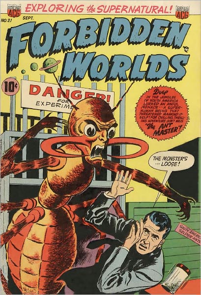 Forbidden Worlds Number 21 Horror Comic Book