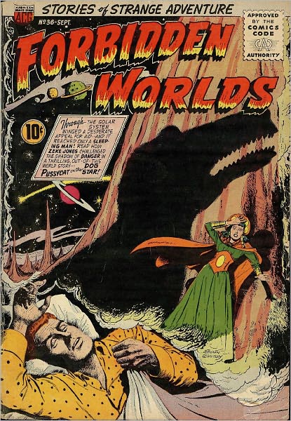 Forbidden Worlds Number 36 Horror Comic Book